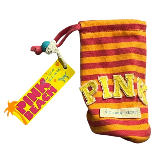 Victoria Secret Pink Perfume Cloth Sleeve Pouch - Picture 1 of 4